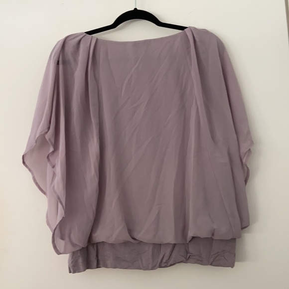 Joseph A short sleeve 2 layer blouse - Picture 2 of 2